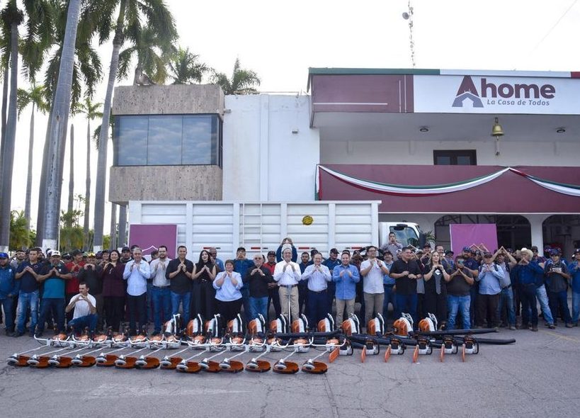 Ahome invierte casi 3 millones de pesos en equipamiento para mejorar los servicios públicos en las sindicaturas  
