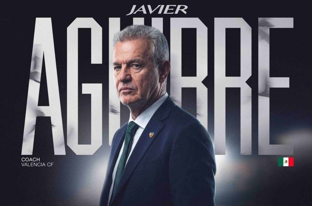 ¡Oficial! Javier Aguirre es nuevo director técnico del Valencia   
