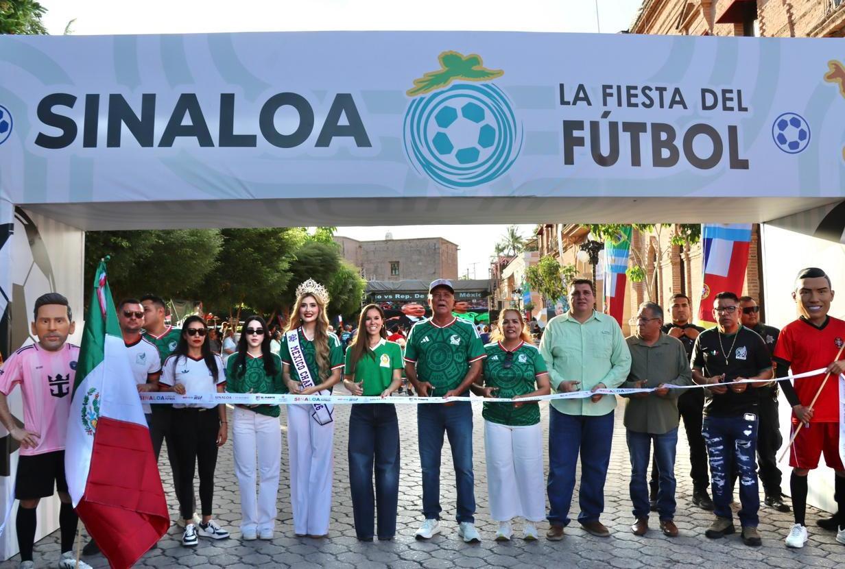         El Fuerte se llena de fiesta futbolera