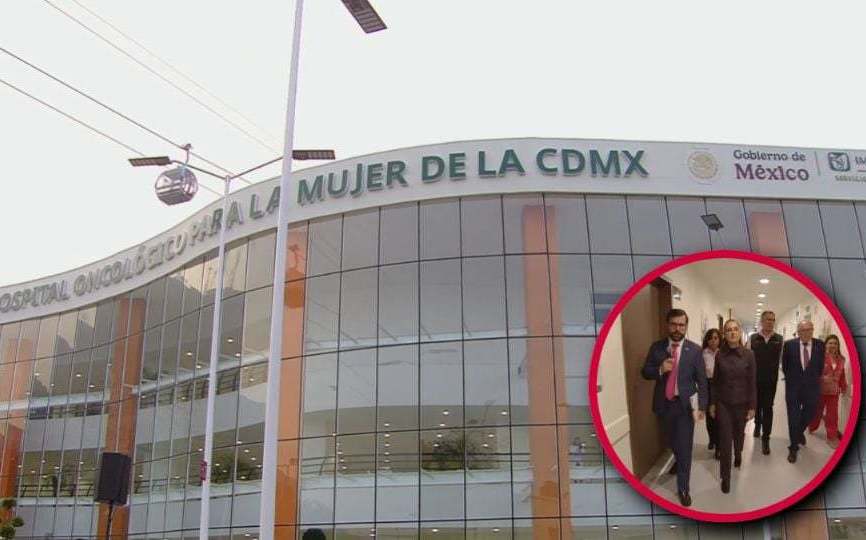 Sheinbaum inaugura Hospital Oncológico de la Mujer con IA