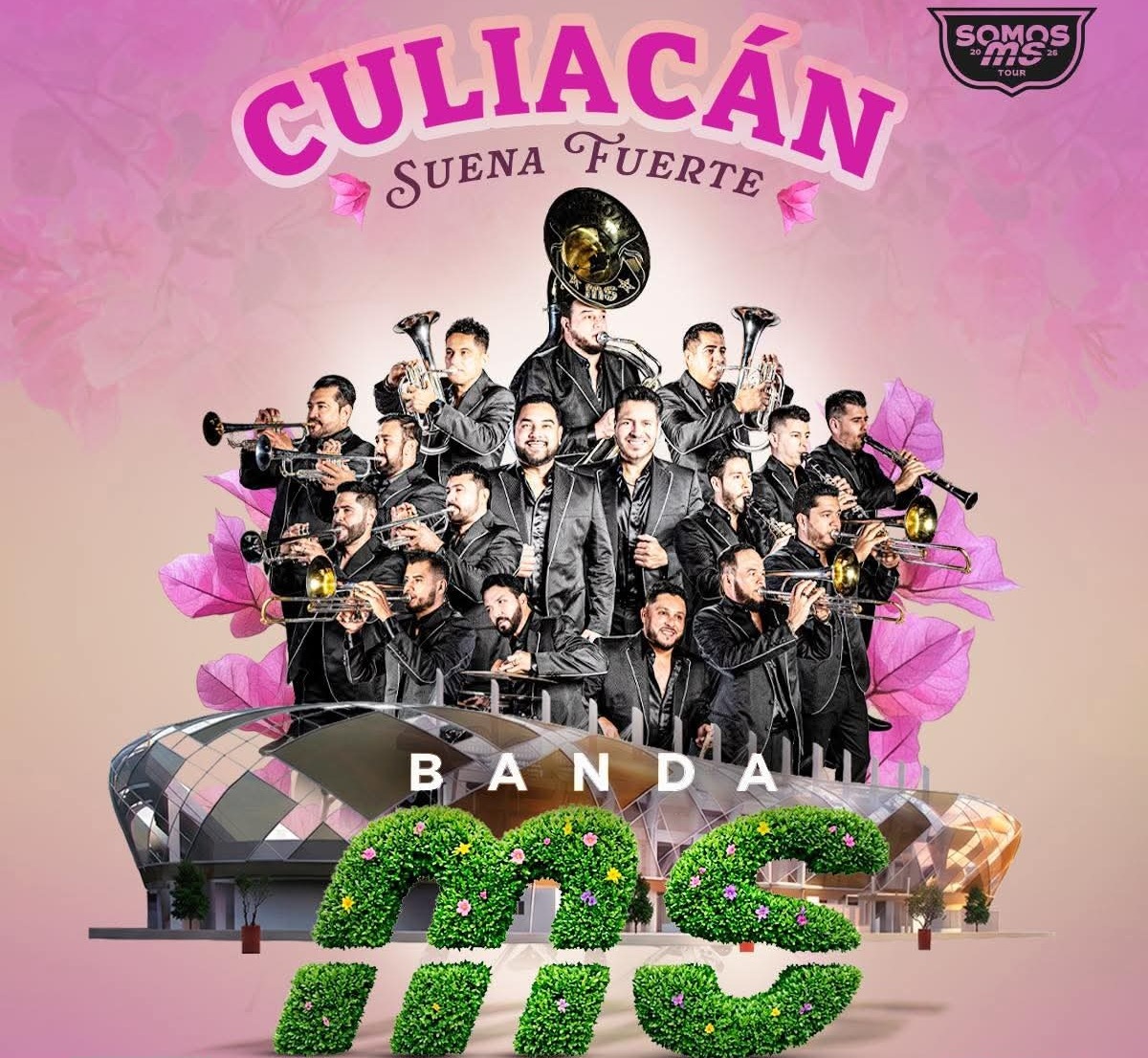 Culiacán vibrará al ritmo de la Banda MS este 9 de mayo